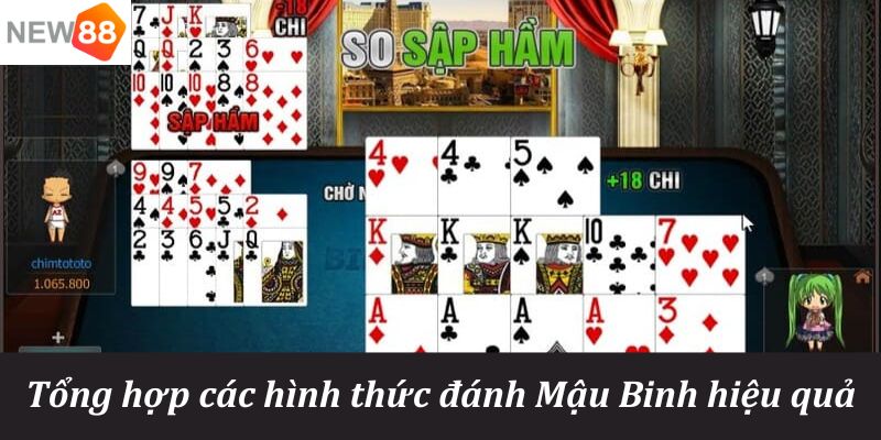 Mậu Binh New88 - Top 1 Game Bài Trực Tuyến Đặc Sắc Nhất 2024 7 Tổng hợp các hình thức đánh Mậu Binh hiệu quả